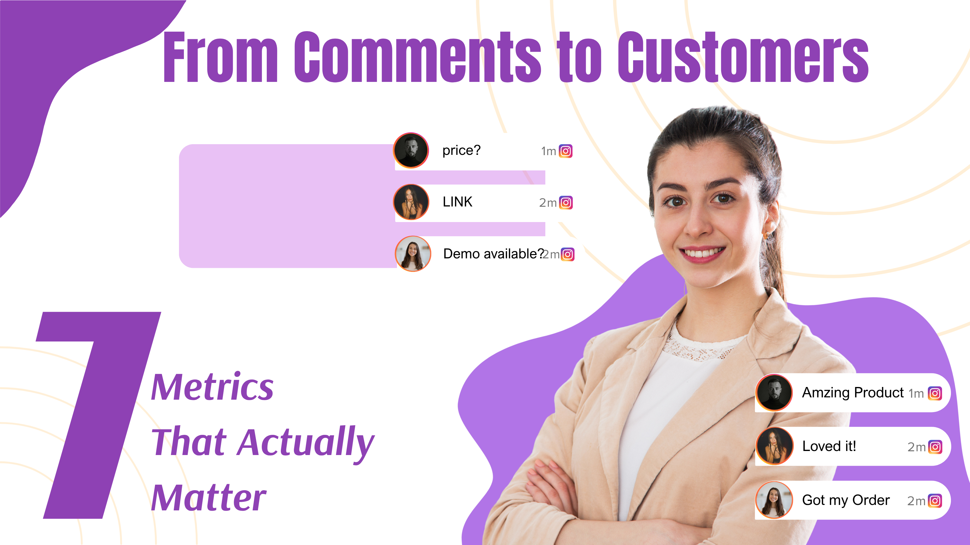 Instagram comment automation benchmark showing comments moving toward customer conversations