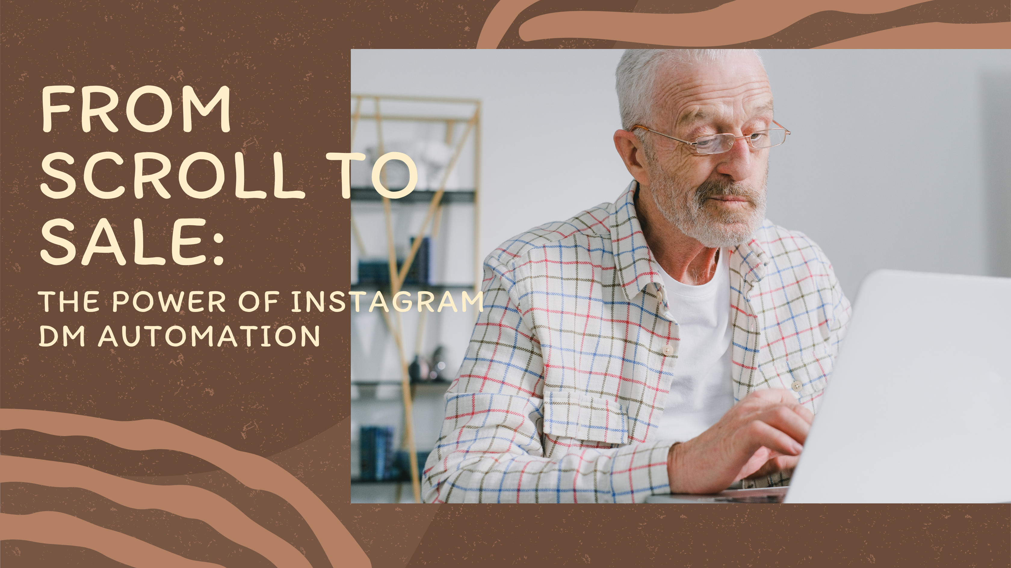 Online store owner using Instagram direct-message automation to move customers from scrolling to a sale
